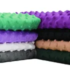 Soft 100% Polyester Embossed Bubble Fabric Velvet Fabric Home Textile