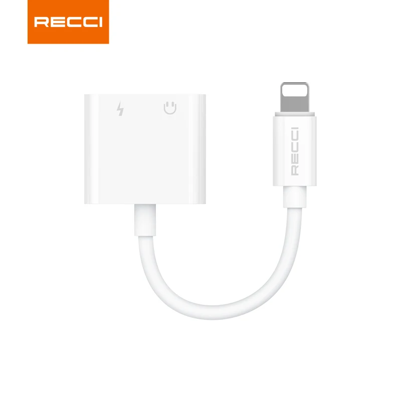 Recci new 3.5mm to lighting 3.5mm to type-c lighting to lighting audio inverters & converters media cable for iPhone 12 13
Recci new 3.5mm to lighting 3.5mm to type-c lighting to lighting audio inverters & converters media cable for iPhone 12 13