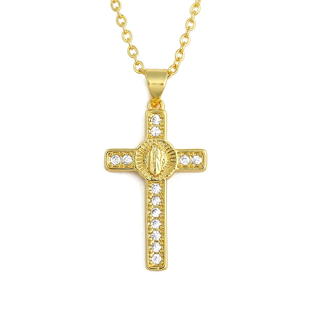 Gold Plated Accessories Jewerly Fashion Electroplated Gold Crosses Neckless for Men Stainless Steel
Gold Plated Accessories Jewerly Fashion Electroplated Gold Crosses Neckless for Men Stainless Steel