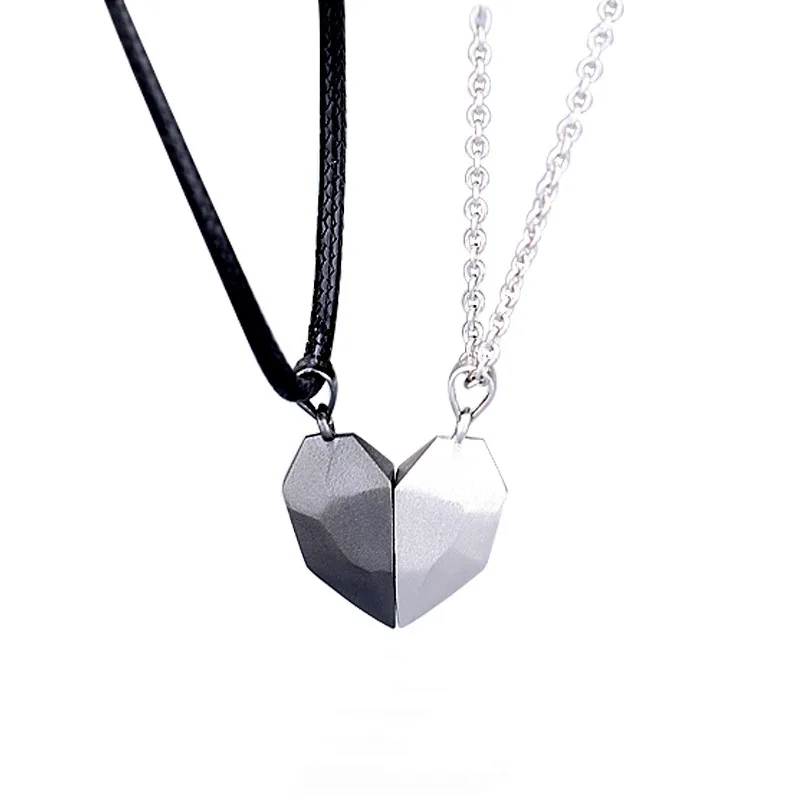 MECYLIFE Couple Jewelry Necklace Magnetic Half Hearts Men and Women Broken Hearts Couple Necklace, Gold,steel
MECYLIFE Couple Jewelry Necklace Magnetic Half Hearts Men and Women Broken Hearts Couple Necklace, Gold,steel
