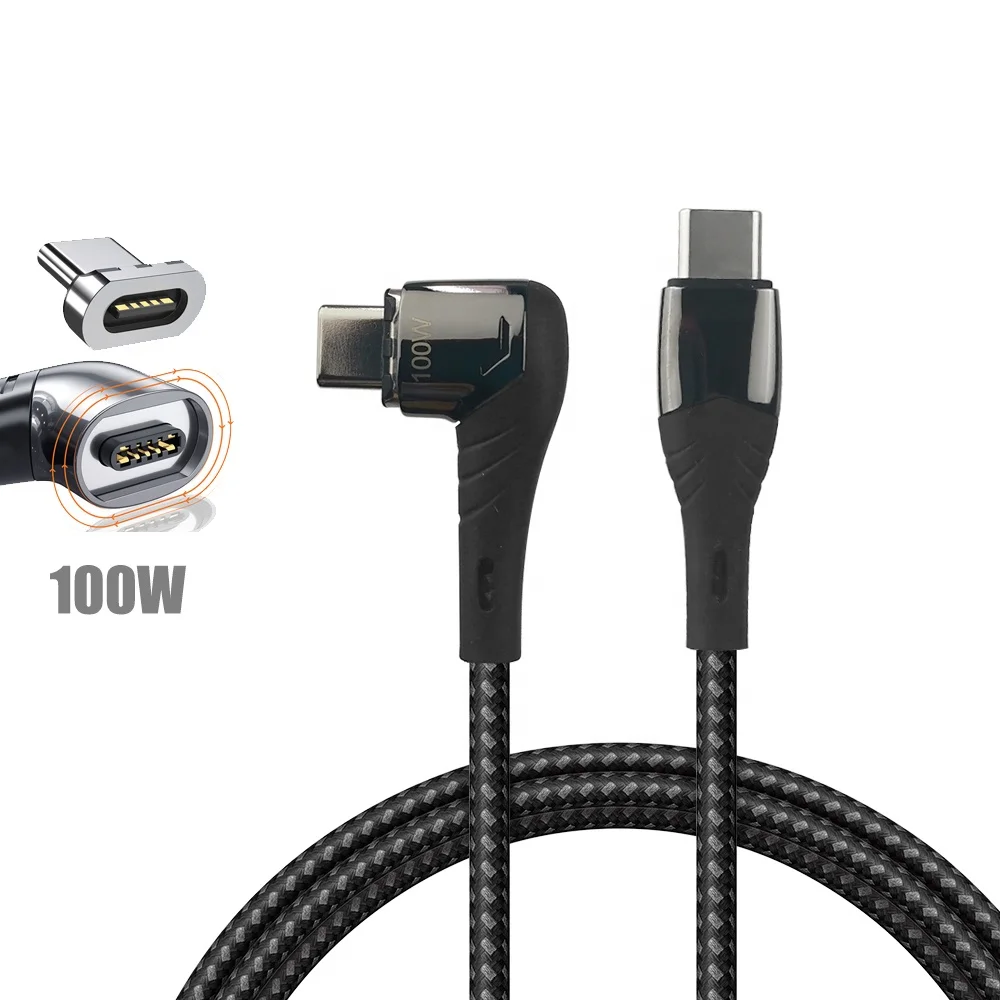Dropshipping USB C Type PD Fast Charger Magnet USB-C Data Charging Magnetic Cable 100W for Macbook for Samsung Notebook, Black
Dropshipping USB C Type PD Fast Charger Magnet USB-C Data Charging Magnetic Cable 100W for Macbook for Samsung Notebook, Black