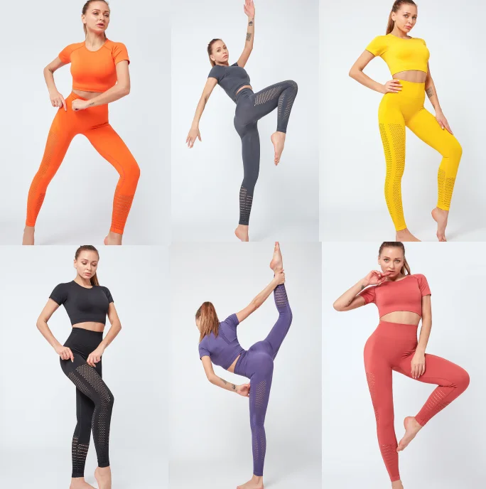 Wholesale Ladies Gym Sports Wear Girls Athletic Workout Suit Crop Tops With Leggings Women Fitness Yoga Set, Picture shows
Wholesale Ladies Gym Sports Wear Girls Athletic Workout Suit Crop Tops With Leggings Women Fitness Yoga Set, Picture shows