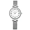 Custom LOGO Milanese Stainless Steel Mesh Band Delicate Skin-Friendly Ladies Quartz Watch