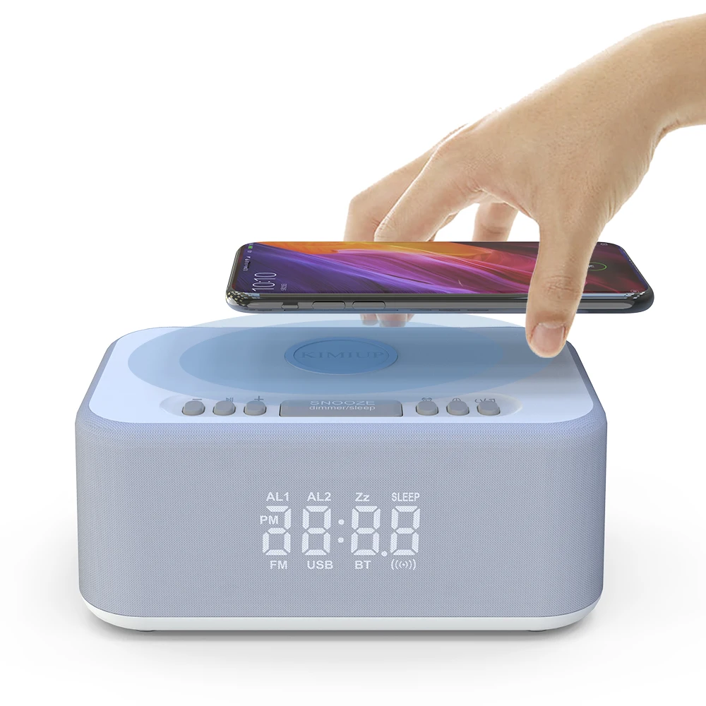 Amazon Top Multifunction LED Display Alarm Clock 3D Stereo Subwoofer Wireless Charging Bluetooth Speaker
Amazon Top Multifunction LED Display Alarm Clock 3D Stereo Subwoofer Wireless Charging Bluetooth Speaker