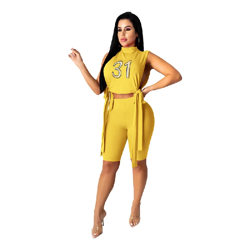 2022 summer sleeveless side hollow out turtleneck high neck women tank top 2 piece shorts set
2022 summer sleeveless side hollow out turtleneck high neck women tank top 2 piece shorts set