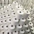Wholesale raw white polyester viscose spandex core spun yarn for knitting&weaving