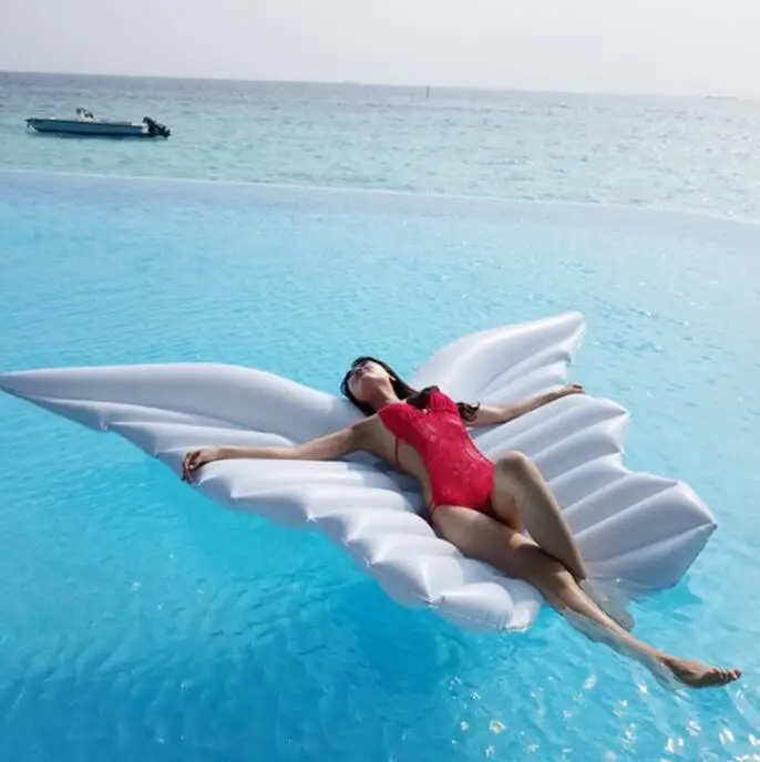 Ins Hot Selling PVC Swimming Floats Angel Wing Women Swimming Pool Float For Adults, White,gold
Ins Hot Selling PVC Swimming Floats Angel Wing Women Swimming Pool Float For Adults, White,gold
