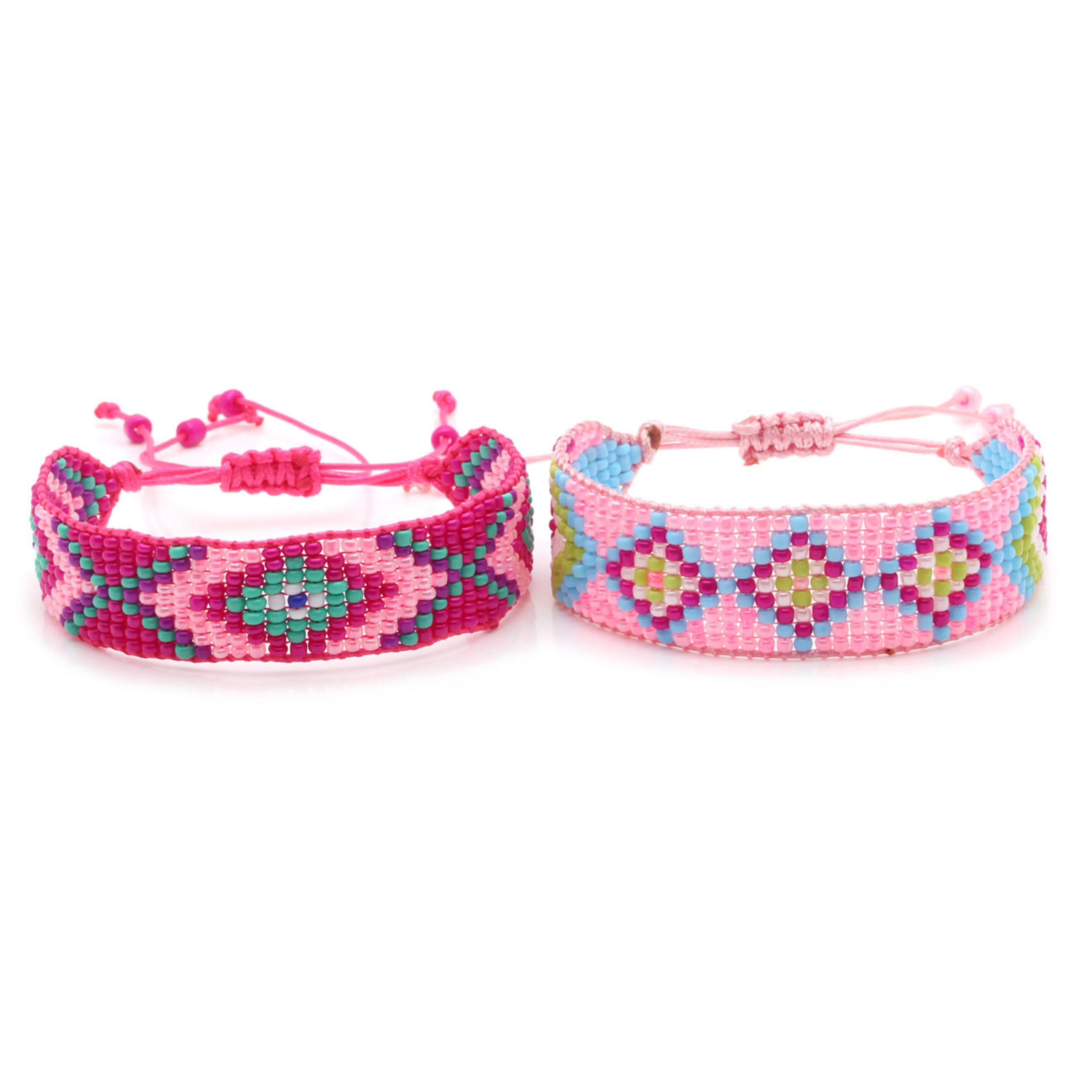 Wholesale Fashion Seed Beads Handmade Bracelet Multicolor Adjustable Jewelry for Women, Picture shows
Wholesale Fashion Seed Beads Handmade Bracelet Multicolor Adjustable Jewelry for Women, Picture shows