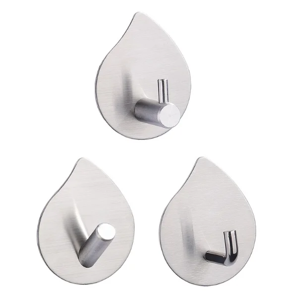 Amazon Best Seller Self Adhesive Hooks Stainless Steel Towel Hooks Wall Sticky Hanger Metal Hook for Hanging Kitchen Bathroom
Amazon Best Seller Self Adhesive Hooks Stainless Steel Towel Hooks Wall Sticky Hanger Metal Hook for Hanging Kitchen Bathroom
