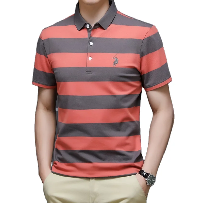 2021 casual lapel neck short sleeve button polo tshirt men striped polo t-shirt men lacosta polo shirt
2021 casual lapel neck short sleeve button polo tshirt men striped polo t-shirt men lacosta polo shirt