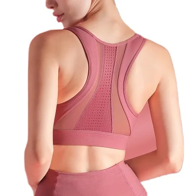 Yarn stitching sports bra body-building clothing air mesh sports vest women yoga bra
Yarn stitching sports bra body-building clothing air mesh sports vest women yoga bra