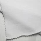 CVC french terry 60% cotton 40% polyester wicking&moisture wrinkle free cotton feel polyester fabric for garment