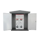 Outdoor pad mounted compact combined package substation