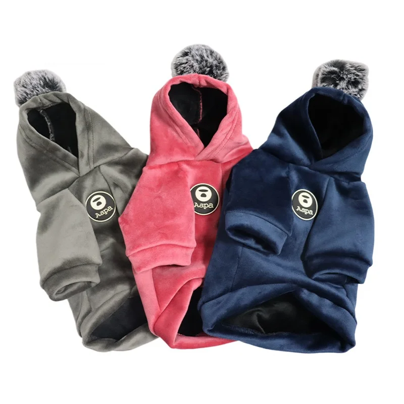 2021 Designer Pet Coat Weather Costumes French Bulldog Warm Luxury Dog Hoodie Clothes For Winter
2021 Designer Pet Coat Weather Costumes French Bulldog Warm Luxury Dog Hoodie Clothes For Winter
