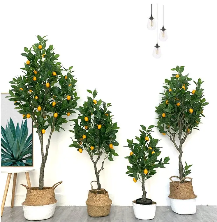 wholesale environmental trunk plastic artificial lemon tree decorative artificial fuits plant in pot, Greenscape
wholesale environmental trunk plastic artificial lemon tree decorative artificial fuits plant in pot, Greenscape