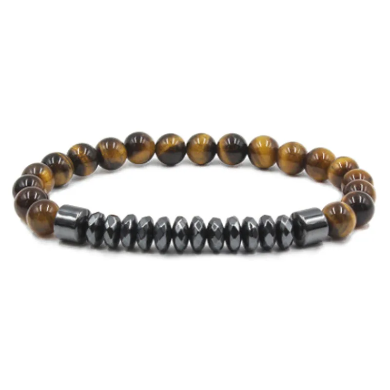 Colorful Bead Bracelet Fashion Bracelet Elastic Yoga Natural Stone Hematite Bracelet for Women Men
Colorful Bead Bracelet Fashion Bracelet Elastic Yoga Natural Stone Hematite Bracelet for Women Men