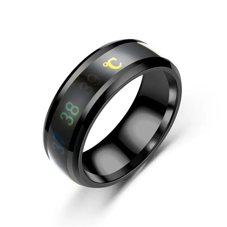 High Quality New Smart Temperature Display Rings Silver Hoop Rings for Women, Silver color
High Quality New Smart Temperature Display Rings Silver Hoop Rings for Women, Silver color