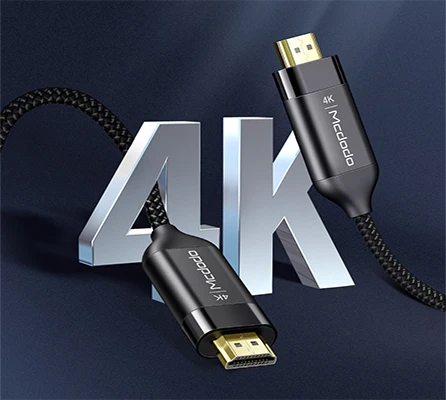 Mcdodo New 2019 Trending Product Aluminum Alloy 1.4 2.0 3840p 2160p 4K Resolution HD-MI to HD-MI Nylon Cable Ps2 Ps3 Ps4 Hdtv - ANKUX.COM
