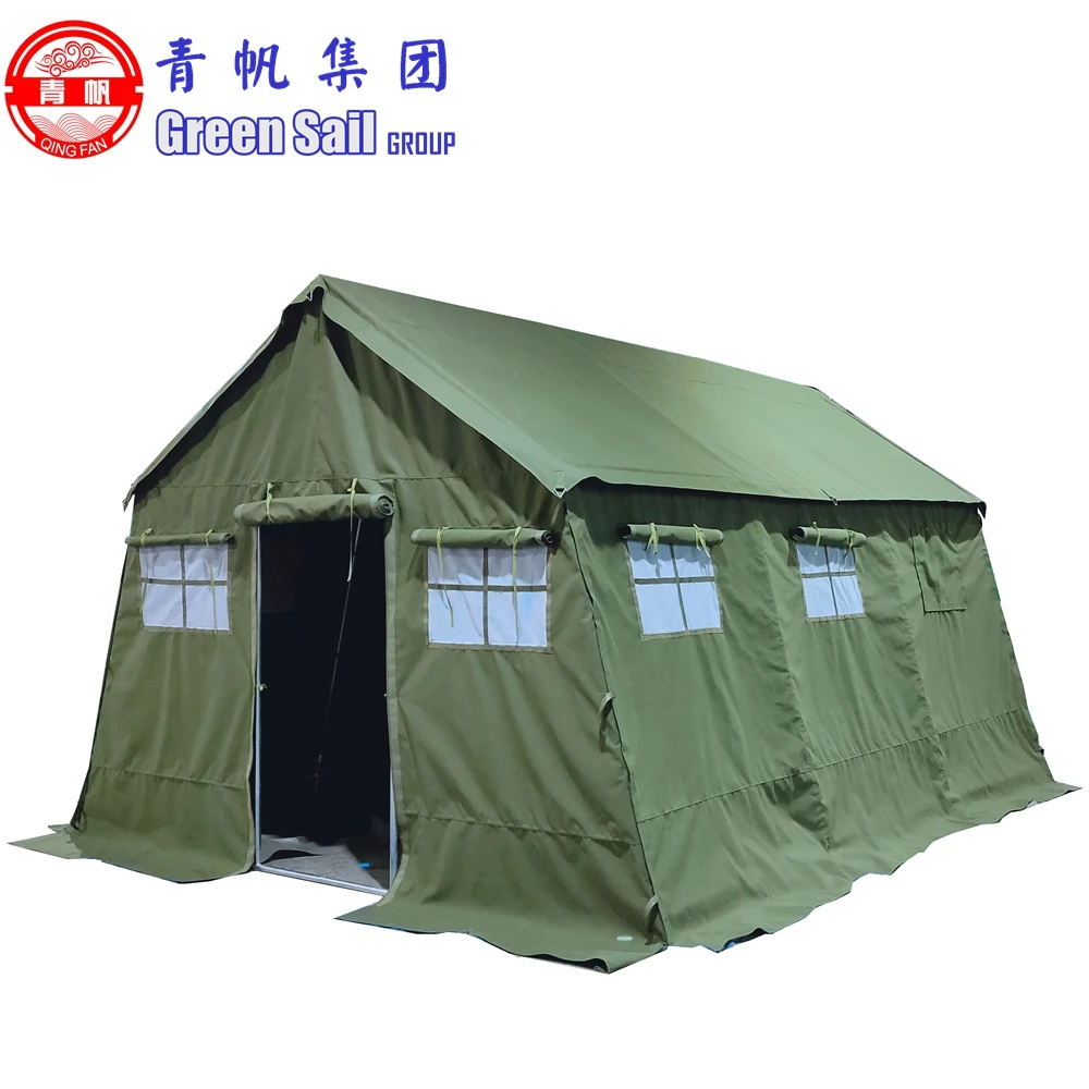 15ft x 12ft Slope Wall Exporting Wind Proof Large Size House Shape Army Military Squad Tent
15ft x 12ft Slope Wall Exporting Wind Proof Large Size House Shape Army Military Squad Tent