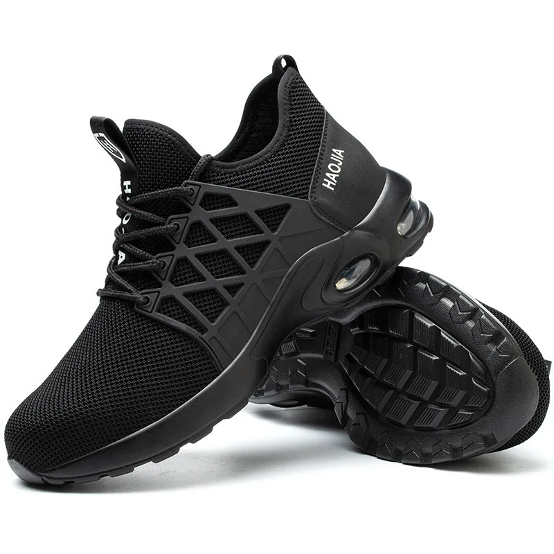 Breathable Industrial Outdoor Protective Shoes Women Lightweight Working Safety Shoes Work Boot Steel Toe Men safety Shoes, Black
Breathable Industrial Outdoor Protective Shoes Women Lightweight Working Safety Shoes Work Boot Steel Toe Men safety Shoes, Black