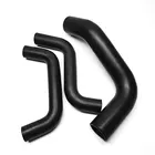 EPDM rubber black flexible rubber hose pipe with fiber reinforced