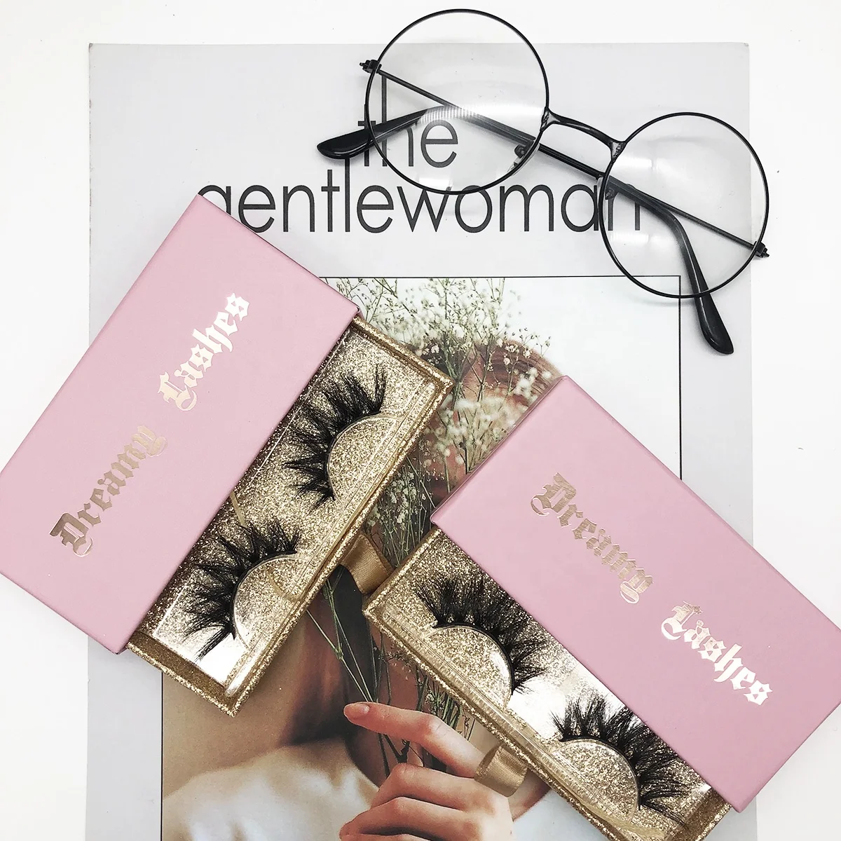 Metallic Gold Text Pink Eyelashes Package Wholesale 3D Mink Eyelashes Custom Lash Case With Your Logo Free Plastic Tray, Natural black mink eyelashes
Metallic Gold Text Pink Eyelashes Package Wholesale 3D Mink Eyelashes Custom Lash Case With Your Logo Free Plastic Tray, Natural black mink eyelashes
