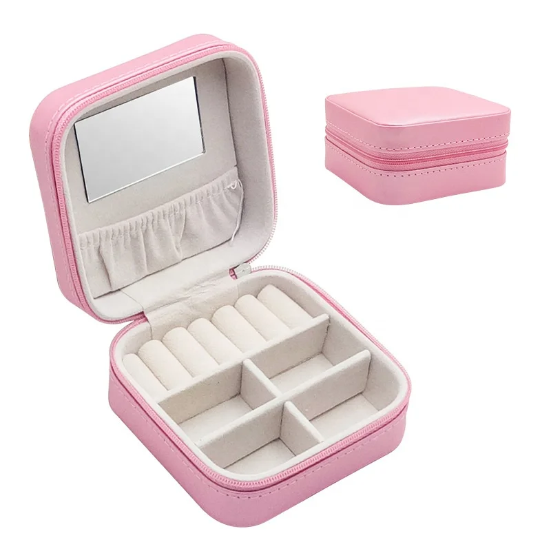 Small Leather Jewelry Storage Box travel jewellery Cosmetic Cases with LOGO Custom Large Portable Travel jewellery organizer, Same as pictures or customized
Small Leather Jewelry Storage Box travel jewellery Cosmetic Cases with LOGO Custom Large Portable Travel jewellery organizer, Same as pictures or customized