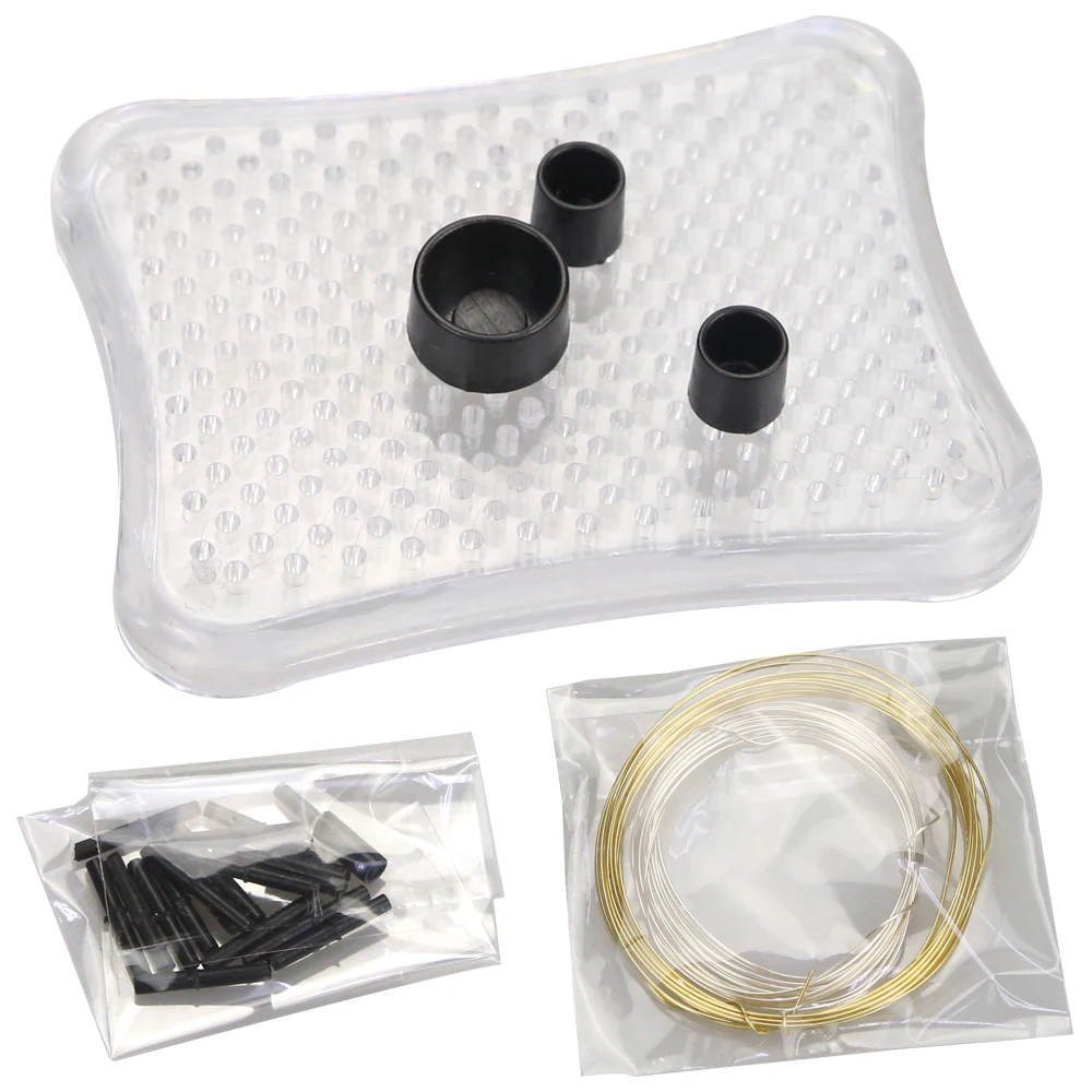 High Quality Beginner Jewelry Tools Clear Plastic Wire Shaping Jig Kit For Jewellery Making
High Quality Beginner Jewelry Tools Clear Plastic Wire Shaping Jig Kit For Jewellery Making