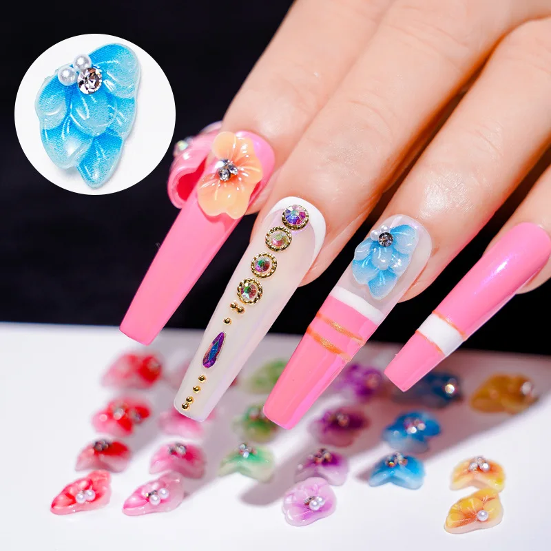 Custom Bling Nail Art Butterfly 5d Embossed Flower Gradient Petal Nail Diamond Jewelry Set, Picture
Custom Bling Nail Art Butterfly 5d Embossed Flower Gradient Petal Nail Diamond Jewelry Set, Picture