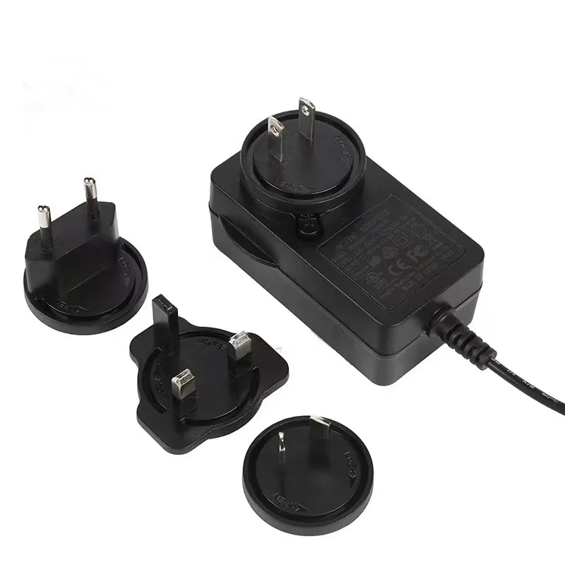 detachable plugs 5v 10v 12v 19v 24v 25.2v 1a 1.5a 1.8a 2a 2.5a 3a 4a 5a travel adapter AC Power Adaptor