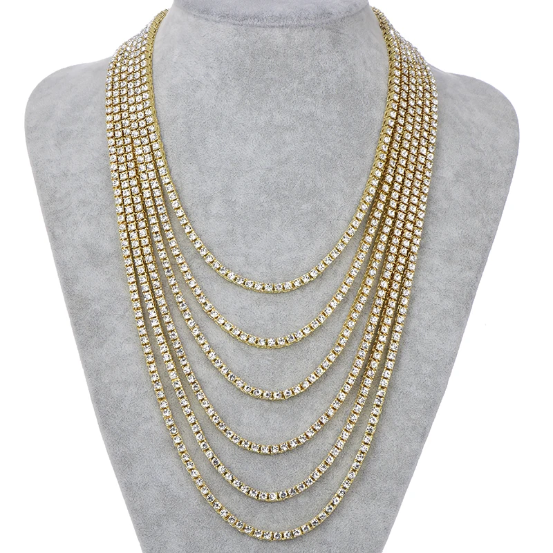 Fashion Iced Out Men Link Tennis Chain Fashion Hip-Hop Jewelry Women 16/18/20/24/30inch Choker Chain Gift
Fashion Iced Out Men Link Tennis Chain Fashion Hip-Hop Jewelry Women 16/18/20/24/30inch Choker Chain Gift