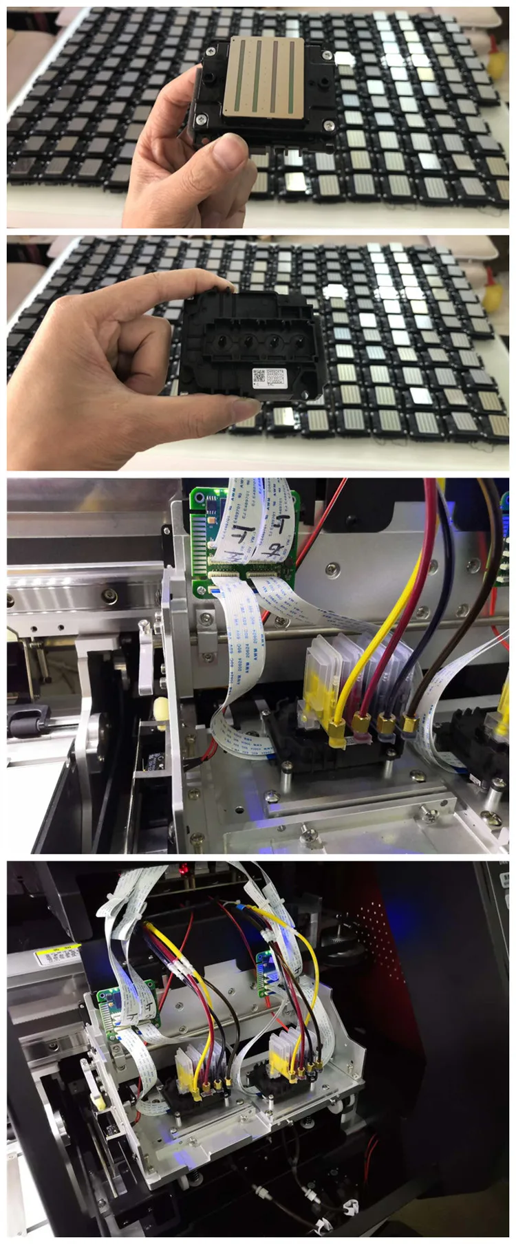 Original Printhead With Decoded Card For Large Format Printer