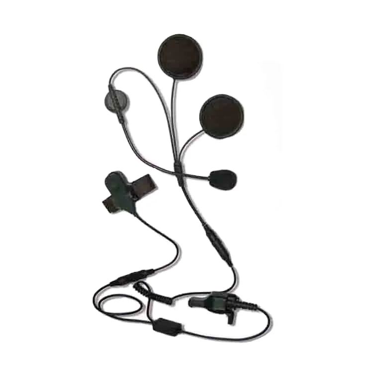 PTE-738N Motorcycle helmet headset with finger PTT for two way radios, Black
PTE-738N Motorcycle helmet headset with finger PTT for two way radios, Black