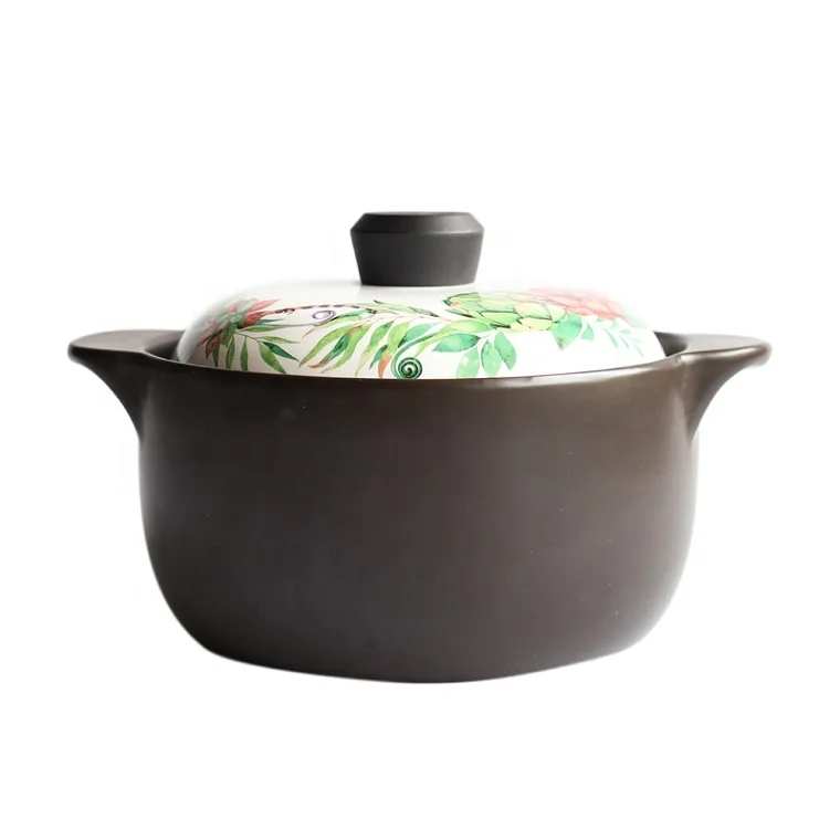 Casserole soup for household gas stove high temperature resistant soup pot casserole clay pot ceramic stew pot, Red / green
Casserole soup for household gas stove high temperature resistant soup pot casserole clay pot ceramic stew pot, Red / green