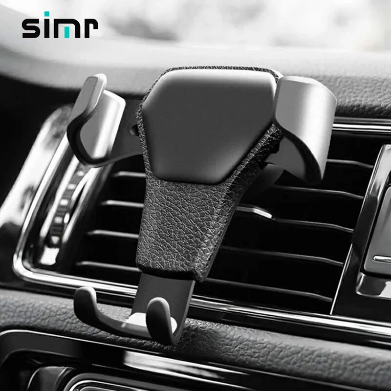 simr Car Phone Holder Car Air Vent Clip Mount No Magnetic Mobile Phone Holder Stand gravity car mobile phone holder, Black white
simr Car Phone Holder Car Air Vent Clip Mount No Magnetic Mobile Phone Holder Stand gravity car mobile phone holder, Black white