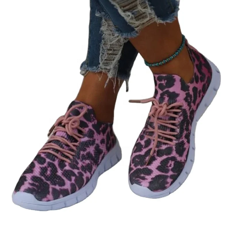 Hot Sale Leopard Lace Up Woman Breathable Shoes,Plus Size Outdoor Sports Shoes, Picture
Hot Sale Leopard Lace Up Woman Breathable Shoes,Plus Size Outdoor Sports Shoes, Picture