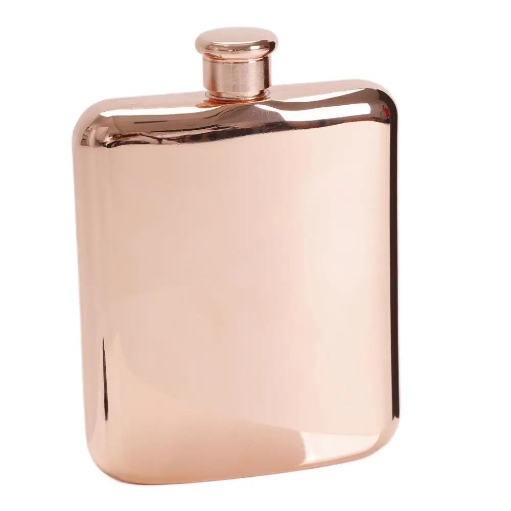Supply Thick Stainless Steel 304 Special-Shaped Wine Pot Square 7 Oz Electroplated Rose Gold Portable Wine Bottle
Supply Thick Stainless Steel 304 Special-Shaped Wine Pot Square 7 Oz Electroplated Rose Gold Portable Wine Bottle