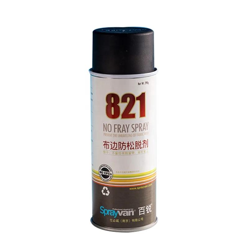 821# no fray spray manufacturer of finishing spray