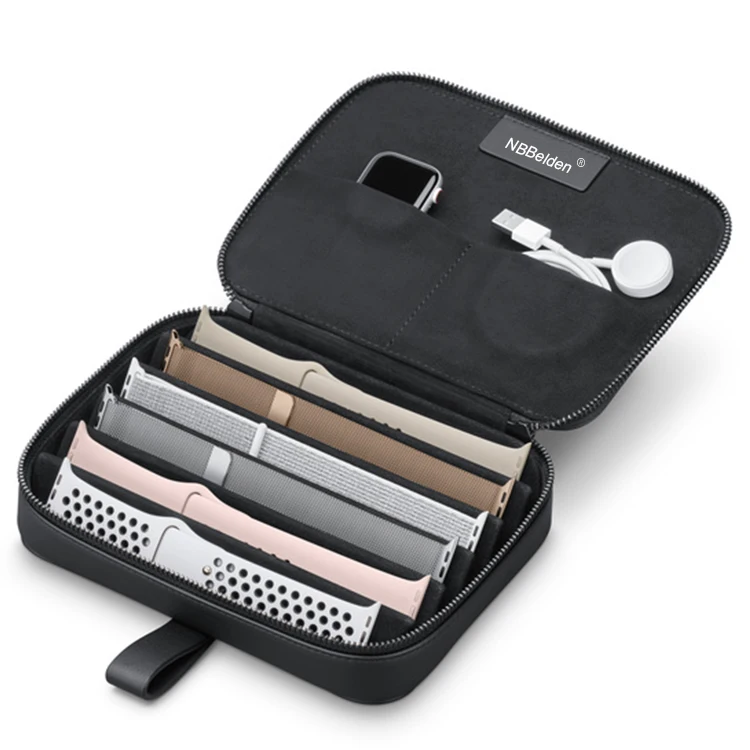 New Watch Band Portfolio Bag For Apple Watch Se Series 6 5 3 Watch Bands Straps And Accessories Fabric Leather Storage Box, As show
New Watch Band Portfolio Bag For Apple Watch Se Series 6 5 3 Watch Bands Straps And Accessories Fabric Leather Storage Box, As show