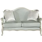 Cheap price solid wood frame luxury royal sofa set for living room