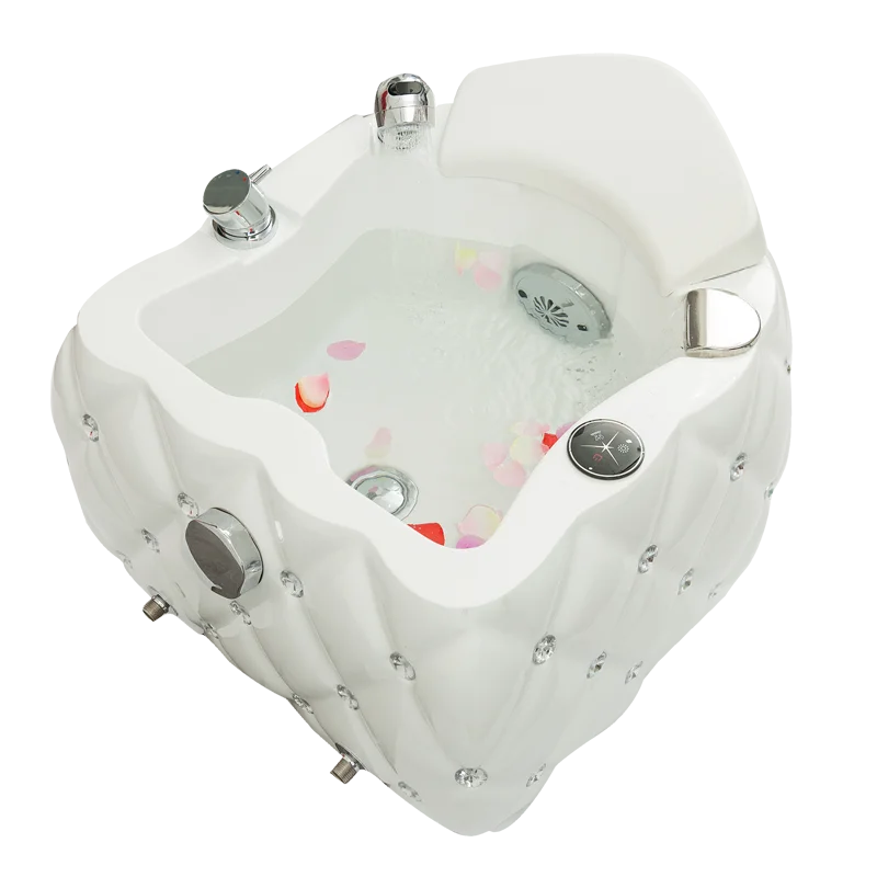 Wholesale Customized nail salon pedicure sink bowl foot spa pedicure sink with jets pedicure station, White/black/blue/orange/red
Wholesale Customized nail salon pedicure sink bowl foot spa pedicure sink with jets pedicure station, White/black/blue/orange/red