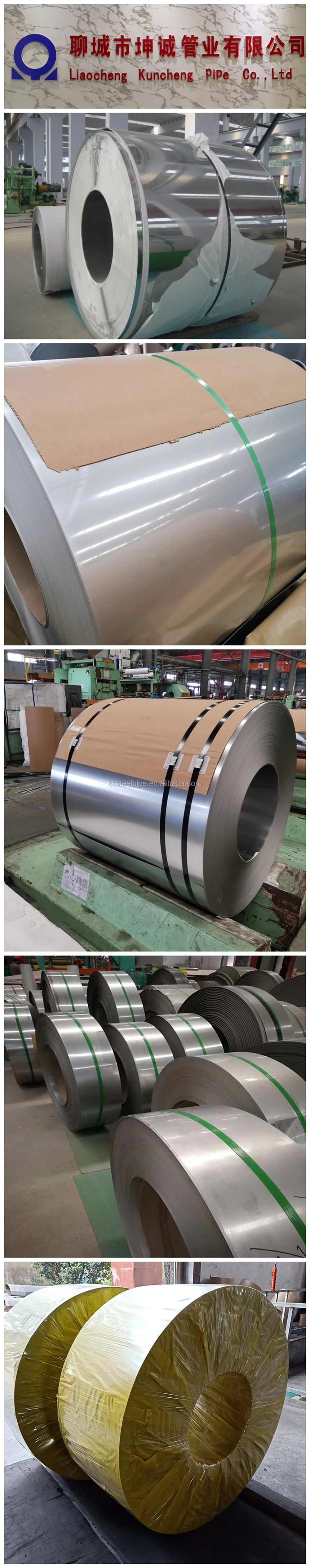 China Wholesale ASTM 201/202 grade stainless steel strip hot rolled cold rolled steel coil