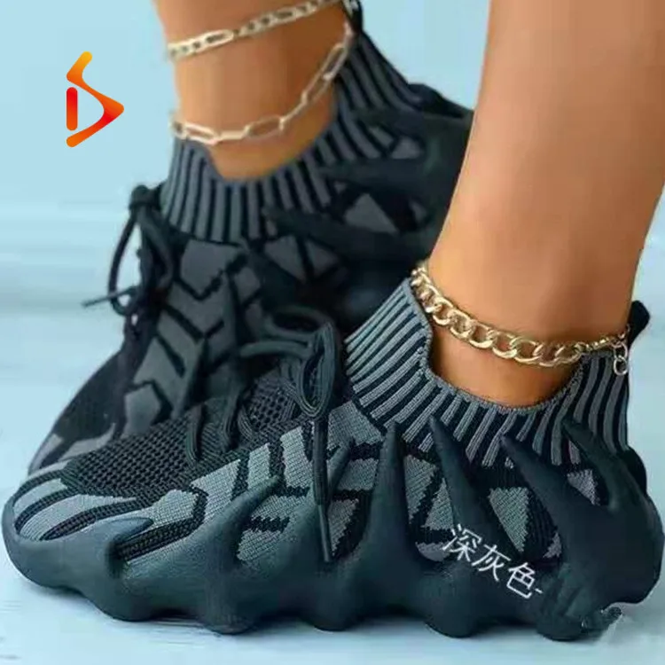 Women Sneakers Big Size Girl Octopus Casual Sport Running Shoes Ladies Breathable Knit Comfortable Trainers, Picture shows
Women Sneakers Big Size Girl Octopus Casual Sport Running Shoes Ladies Breathable Knit Comfortable Trainers, Picture shows