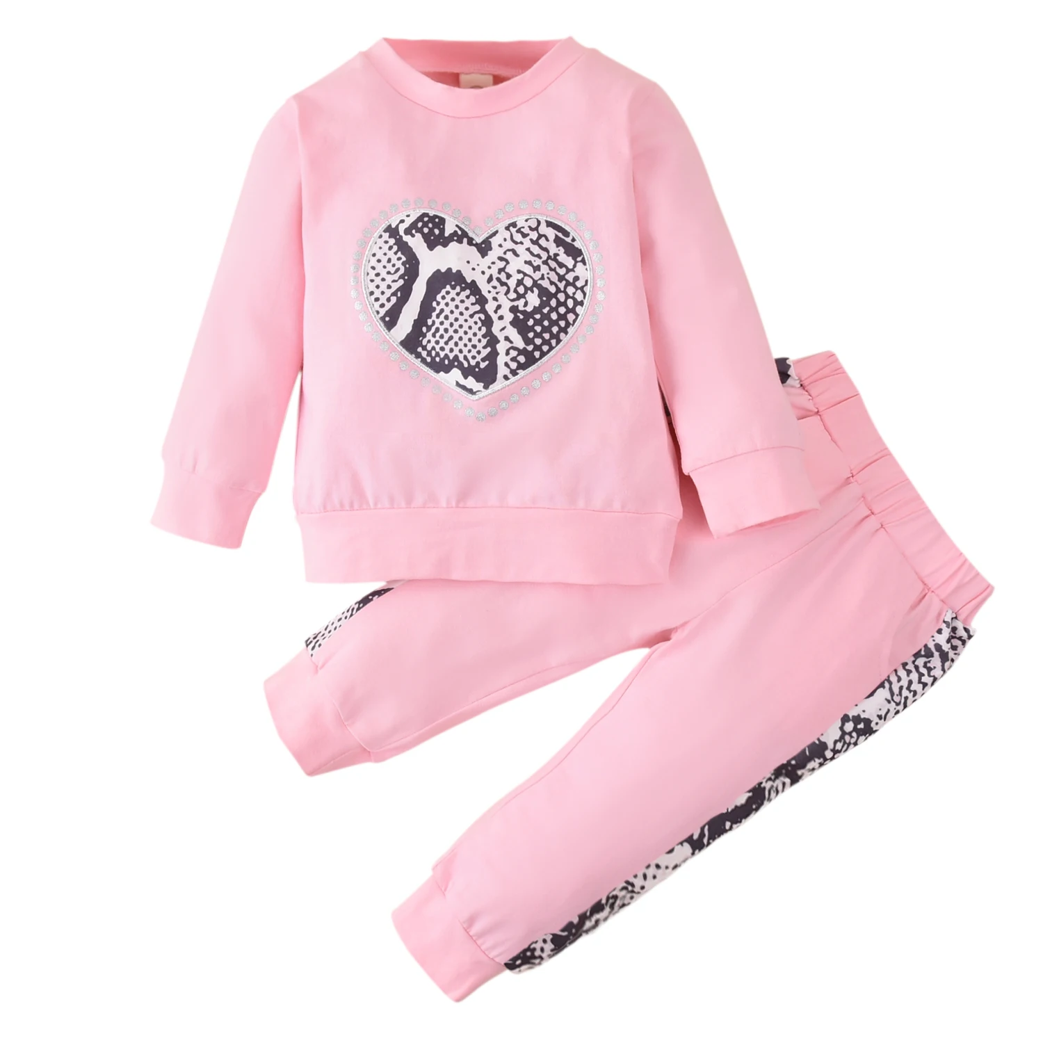Children clothing suit girls autumn 2019 new baby two-piece Korean version hoodies & trousers cotton sets, White
Children clothing suit girls autumn 2019 new baby two-piece Korean version hoodies & trousers cotton sets, White