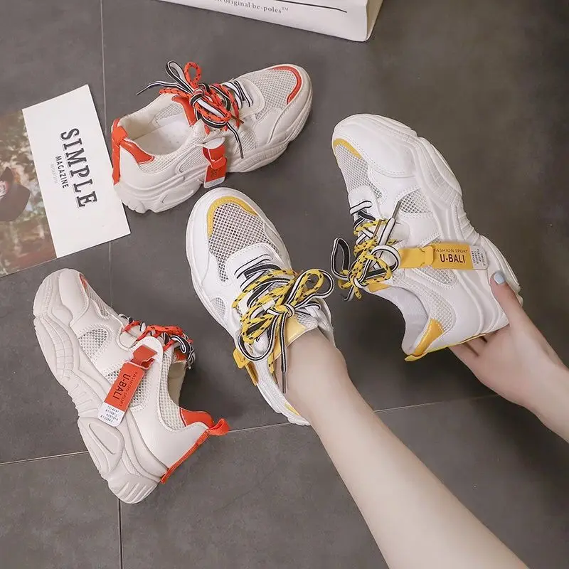 New Styles Fashion Breathable Women Mesh Sports Shoes Sneakers Running Shoes Comfortable Casual Sneakers Shoes for Women, 2 colors
New Styles Fashion Breathable Women Mesh Sports Shoes Sneakers Running Shoes Comfortable Casual Sneakers Shoes for Women, 2 colors