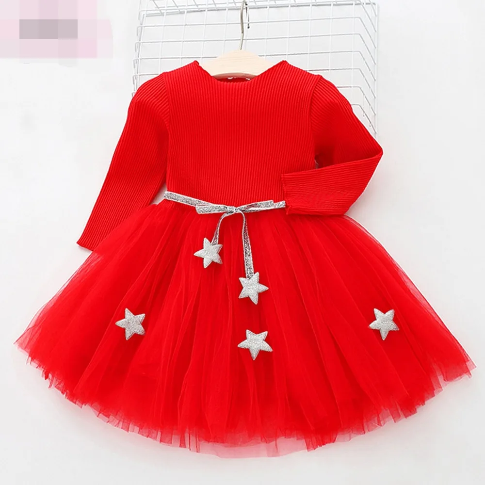 Girl's pineapple gauze skirt Baby dress Children's long-sleeved Lovely dress, Red/yellow/pink
Girl's pineapple gauze skirt Baby dress Children's long-sleeved Lovely dress, Red/yellow/pink