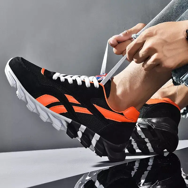 Men Lace-up Comfortable Sports Shoes Running Outdoor Jogging Shoes Men Casual Falt shoes
Men Lace-up Comfortable Sports Shoes Running Outdoor Jogging Shoes Men Casual Falt shoes