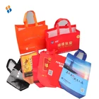Customized recyclable non woven bag/non-woven shopping tote bag/eco-friendly non woven shopping cloth bag