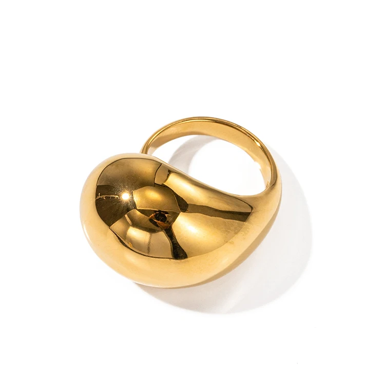 Y067 New Arrival Waterproof Jewelry Chunky Irregular Rings for Women Chic 18k Pvd Gold Plated Stainless Steel Ring
Y067 New Arrival Waterproof Jewelry Chunky Irregular Rings for Women Chic 18k Pvd Gold Plated Stainless Steel Ring