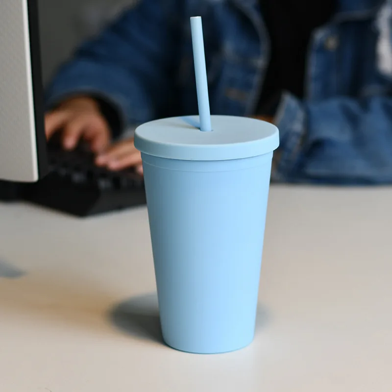 Hot-selling color custom large capacity 16 24 oz personalize plastic double layer water cup reusable plastic cups, Clear
Hot-selling color custom large capacity 16 24 oz personalize plastic double layer water cup reusable plastic cups, Clear